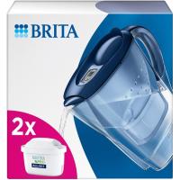 Jarra filtrante de agua Marella azul con 2 filtro Maxtra Pro BRITA