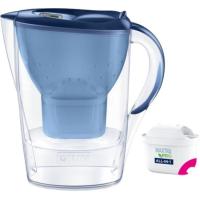 BRITA Marella ura iragazteko pitxer urdina eta 2 MAXTRA PRO iragazki