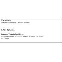 Vino Tinto Joven DOC Rioja PALACIO DE ALCANTARA, botella 75 cl