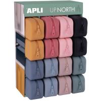 Estuche de silicona rectangular North, colores ¿Cuál te llegará? APLI, 75x185x55mm