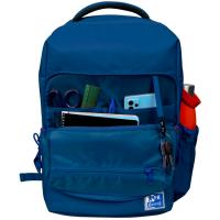 Mochila escolar azul B-Ready OXFORD, 42x30 cm