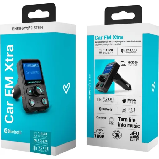 Transmisor FM para coche Xtra Bluetooth ENERGY SISTEM