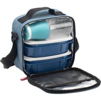 Bolsa portalimentos: 2 hermeticos y botella, Urban Denim TATAY Bolsa portalimentos: 2 hermeticos y botella, Urban Denim TATAY