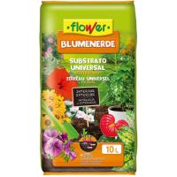 Sustrato universal fertilizado Blumenerde FLOWER, saco 10 litros Sustrato universal fertilizado Blumenerde FLOWER, saco 10 litros