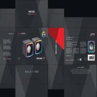 Altavoces gaming para PC negros MSCUBE MARS GAMING