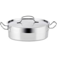Tartera Azzero, tapa, acero inoxidable, apta para todo tipo de cocinas QD, Ø24 cm
