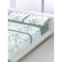 Juego de sábanas Eki, 100% algodón EROSKI