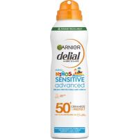 DELIAL FPS50 haurrentzako eguzki-lanbroa, hondarraren aurka, espraia 150 ml