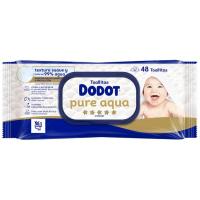 Toallitas DODOT PURE AQUA, paquete 48 uds