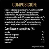 Natural goodness rico en pollo CESAR, lata 400 g