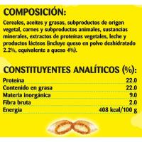 Snack sabor queso para gato CATISFACTIONS, bolsa 180 g