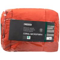 Edredón Italia, reversible, de coralina, 100% poliéster EROSKI