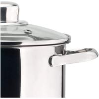 Olla Dux con tapa, acero inoxidable, apta para todo tipo de cocinas MAGEFESA, Ø16 cm