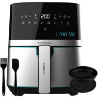 Freidora de aire sin aceite, 1700, 5,5 litros, Cecofry Full Inox 5500 Pro CECOTEC
