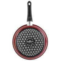 Sartén Praga, acero esmaltado rojo, apta para todo tipo de cocinas MAGEFESA, Ø20 cm