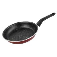Sartén Praga, acero esmaltado rojo, apta para todo tipo de cocinas MAGEFESA, Ø20 cm