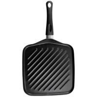 Asador grill Praga de acero esmaltado vitrificado, apto para todo tipo de cocinas MAGEFESA, 27x27 cm