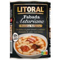 LITORAL fabada asturiarra, errezeta hautatua, lata 420 g