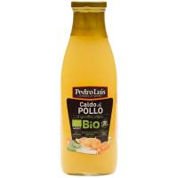 Caldo de pollo ecológico PEDRO LUIS, botella 750 ml