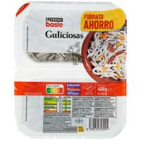 Guliciosas EROSKI BASIC, bandeja 400 g