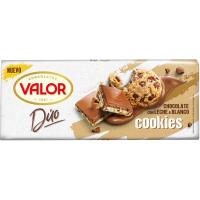Chocolate duo cookies VALOR, tableta 170 g