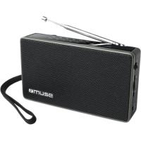 Radio analógica portátil negra M-030 R MUSE