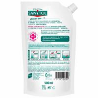 Jabón líquido de manos hidratante SANYTOL, eco-recarga 500 ml