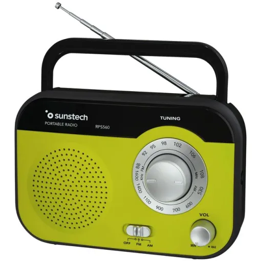 Radio sobremesa verde RPS560GN SUNSTECH Radio sobremesa verde RPS560GN SUNSTECH