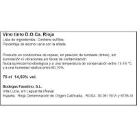 Vino Tinto DCO Rioja Joven Campillo Cuvée, botella 75 cl