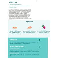 Alimento de salmón, pavo para perro EDGARD&COOPER, tarrina 300 g