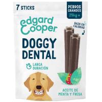 Snack dental fresa-menta perro grande EDGARD&COOPER, bolsa 240 g Snack dental fresa-menta perro grande EDGARD&COOPER, bolsa 240 g