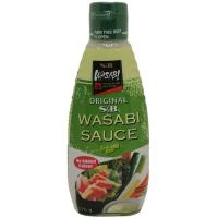 Salsa wasabi S&B, botella 170 g