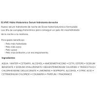 Serum noche hidra hialurónico ELVIVE, bote 200 ml