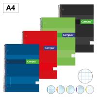 Cuaderno Microperforado A4, Cuadricula 5x5, Tapa Extradura, 160 hojas 70g ¿Cuál te llegará? CAMPUS