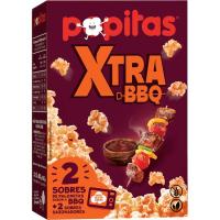 Palomitas xtra sabor barbacoa POPITAS, pack 2x80 g