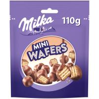MILKA Mini waferrak, 110 g-ko sarea