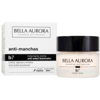 Crema de noche b7 iluminadora BELLA AURORA, tarro 50 ml