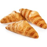 Croissant de mantequilla EROSKI, bandeja 3 uds