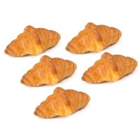 Mini croissant 24% mantequilla EROSKI, bandeja 5 uds