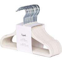 Haurtxoentzako esekigailua, belusezkoa, ez labaintzeko, krema kolorea, sorta 15 ale