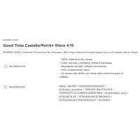 Tinte cocoon 4.15 castaño marrón glace GARNIER GOOD, pack 1 ud