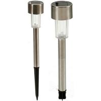 Baliza solar de acero IBERGARDEN, 31 cm