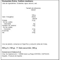 Guisantes CICADOS, pack 3x120 g