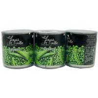 Guisante JOYAS DEL VALLE, pack 3x120 g