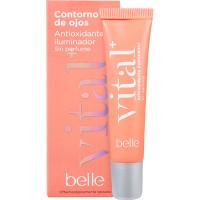 Contorno de ojos iluminador vitamina C vital+ BELLE, tubo 15 ml Contorno de ojos iluminador vitamina C vital+ BELLE, tubo 15 ml