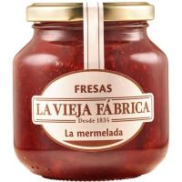 Mermelada de fresa LA VIEJA FABRICA, frasco 280 g