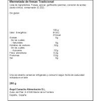 Mermelada de fresa LA VIEJA FABRICA, frasco 280 g