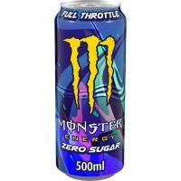 Bebida energética MONSTER THROTTLE, lata 50 cl