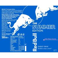 Bebida energética juneberry RED BULL, lata 25 cl