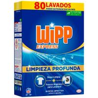 Detergente en polvo WIPP, maleta 80 dosis